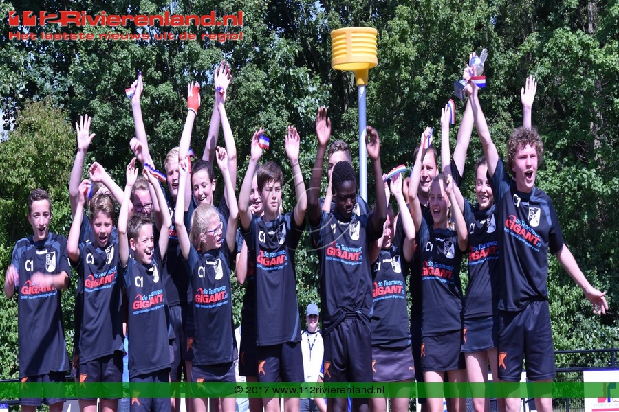 Tiel'72 wordt tweede op het NK Korfbal
