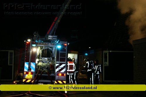 Woningbrand op Rauwenhof