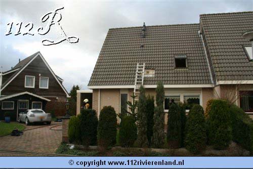 Woningbrand schade in de Keuken