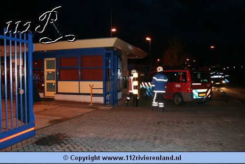 Tiel Brandmelding aan de Papesteeg