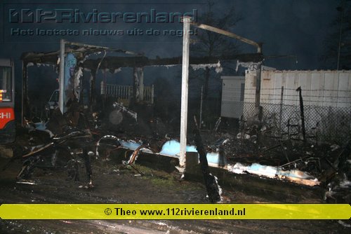 Clubhuis Politiehondenvereniging brand uit