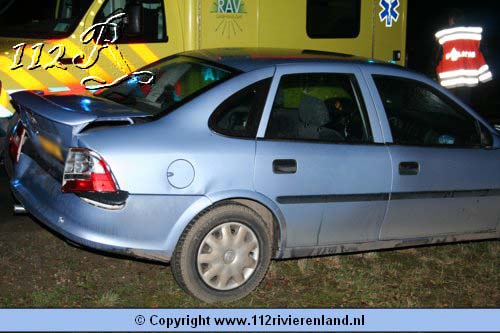 Kopstaartaanrijding Heuningstraat