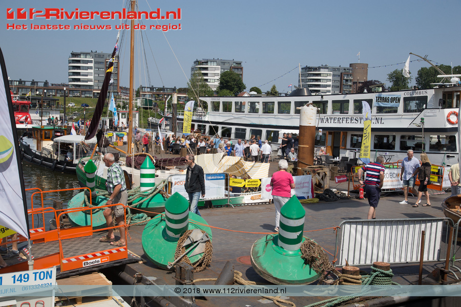 Maritiem Tiel aan de waalkade