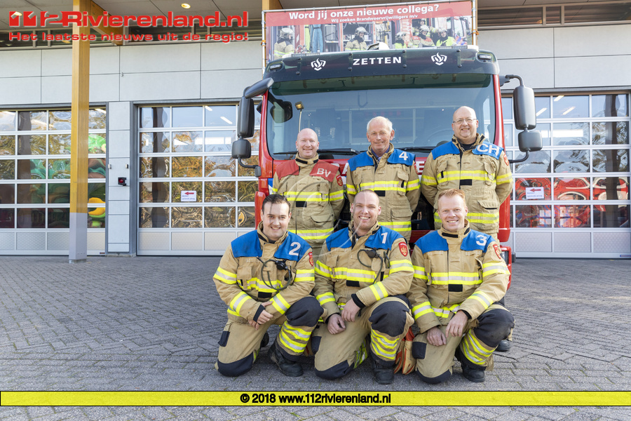Brandweer Zetten eerst prijs bij wedstrijden