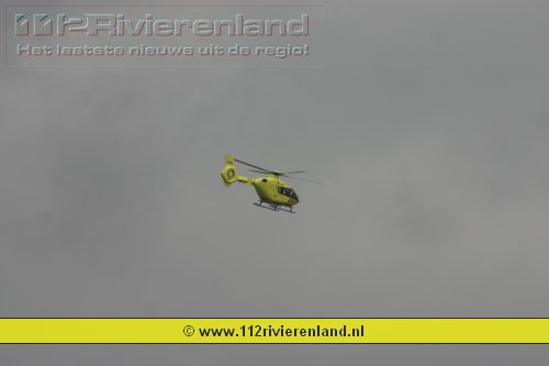 Traumahelikopter komt ter assitentie