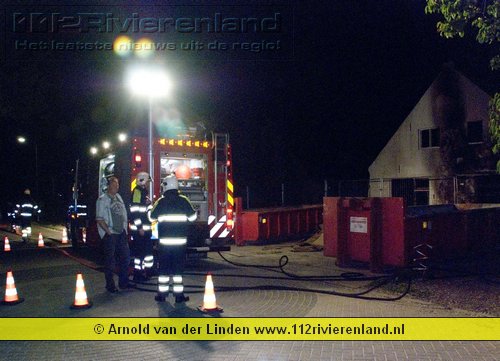 Zuilichem - Brand in een leegstaandpand