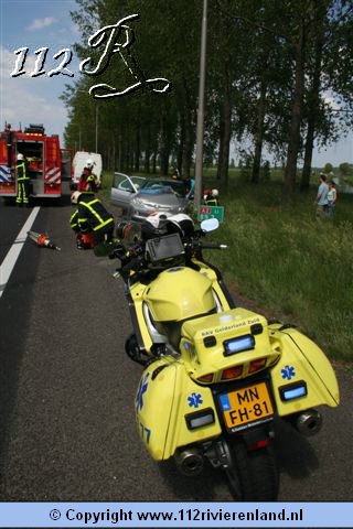 Kopstaart aanrijding A2
