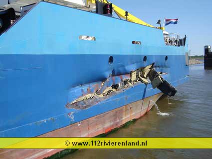 Aanvaring op de Waal