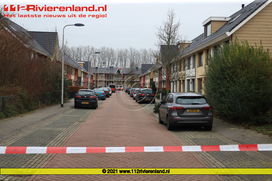 Schietpartij aan de Troelstrastraat