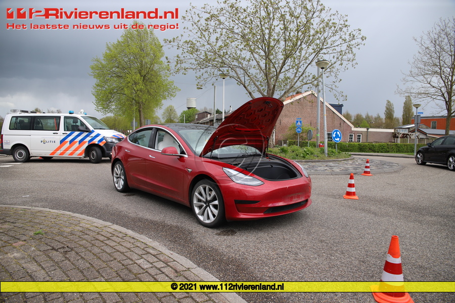 Airbags komen uit bij kop-staartbotsing