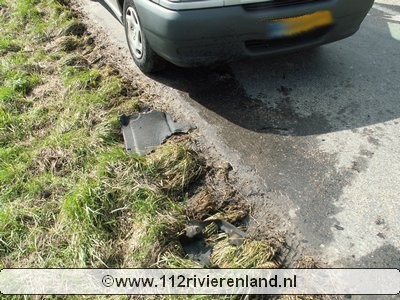 Autobrand A15 nabij Tiel