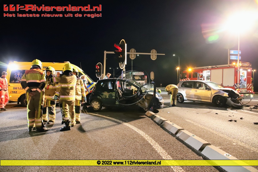 Ernstig aanrijding op de provincialeweg