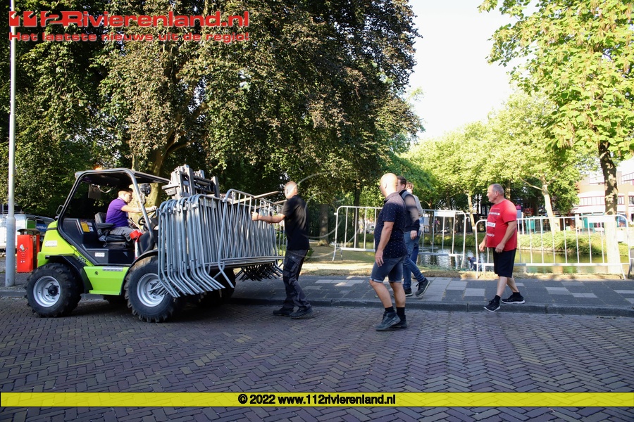 Voorbereidingen in volle gang voor de mozaïeken Fruitcorso