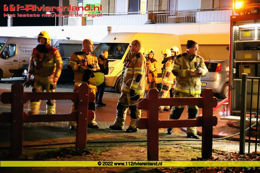 Brand in appartementencomplex