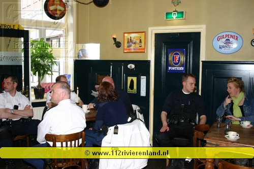 Cor neemt afscheid bij de Recherche
