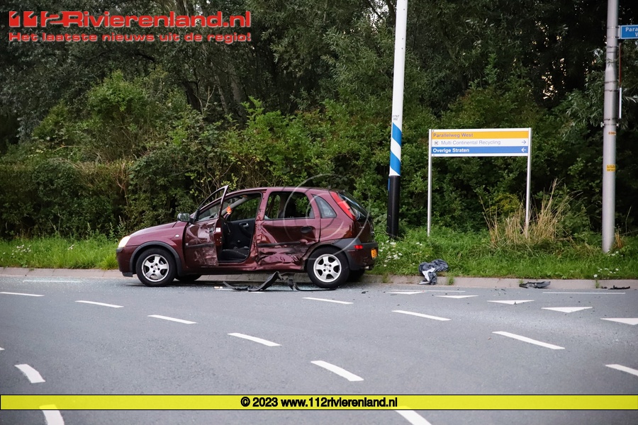 Veel schade bij ongeval