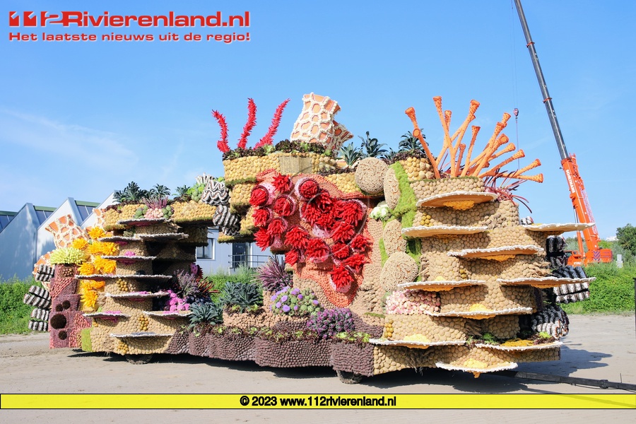 De laatste loodjes voor het fruitcorso
