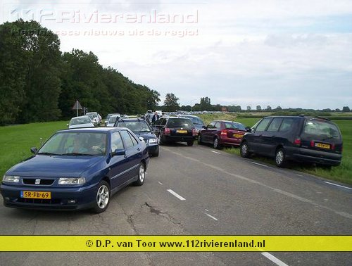 Batenburg - Verkeerschaos bij Batenburgse Dag
