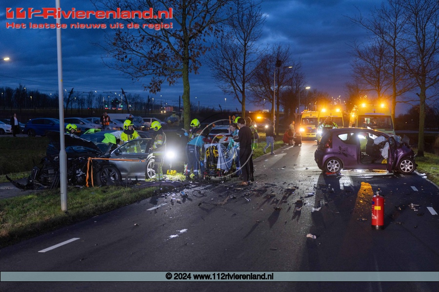 Meerdere gewonden bij ernstig ongeval Meersteeg