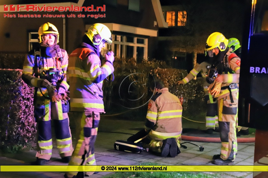 Kleine brand op de zolder