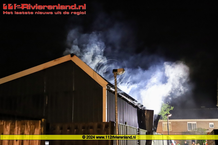 Veel schade bij schuurbrand