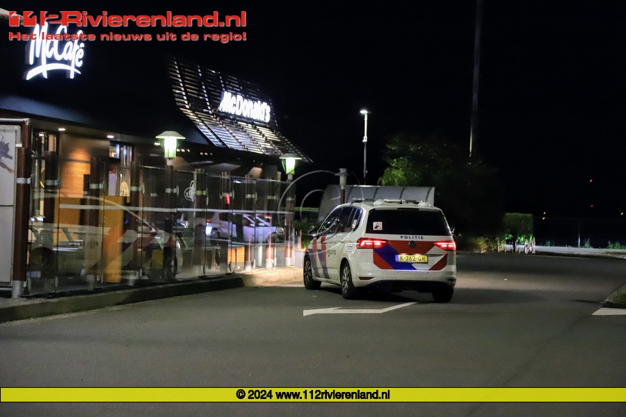 Kapel Avezaath - Overval McDonald's blijkt loos alarm