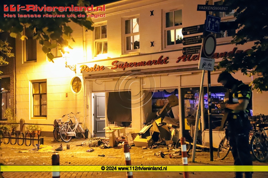 Plofkraak Poolse supermarkt