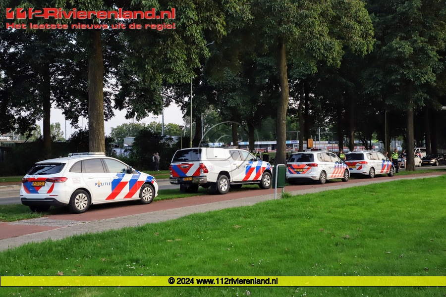Veel politie bij vriendschappelijke voetbalwedstrijd