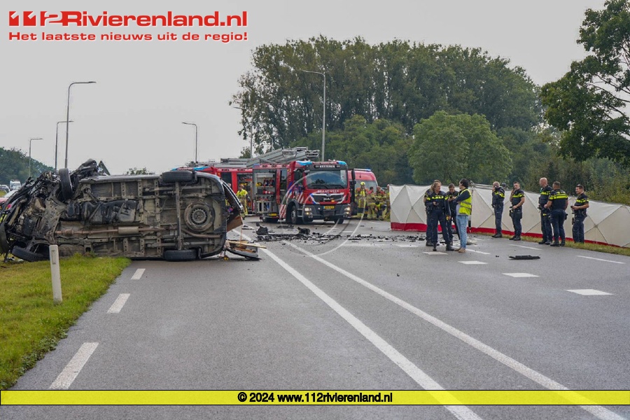 Dodelijk ongeval op de N233