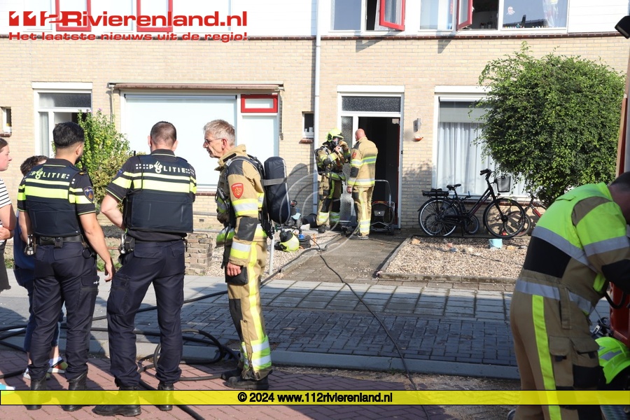 Brandje in slaapkamer