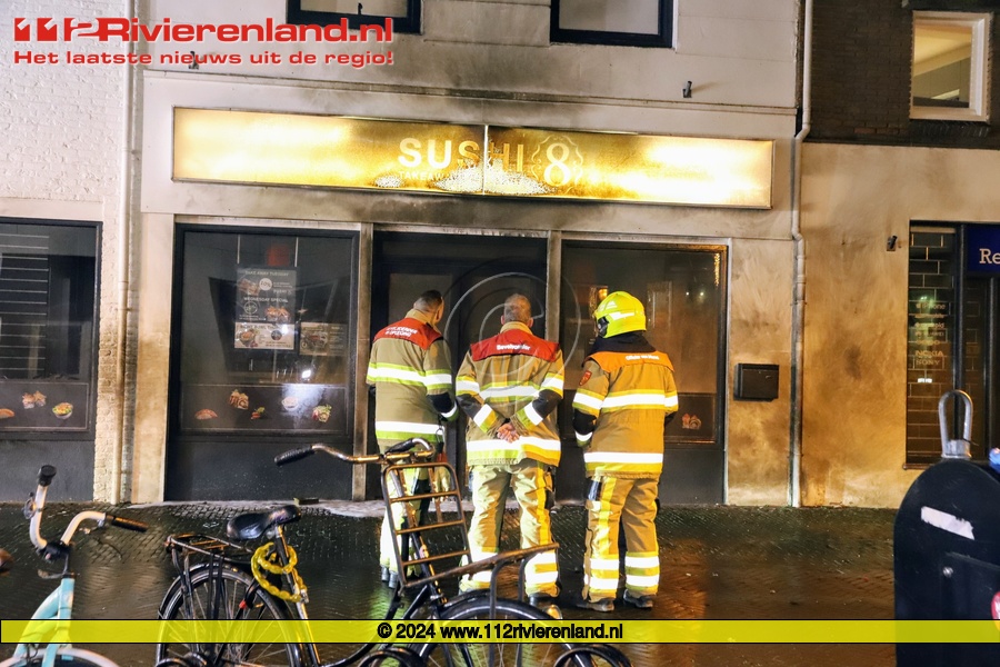 Opnieuw explosie bij Sushi winkel