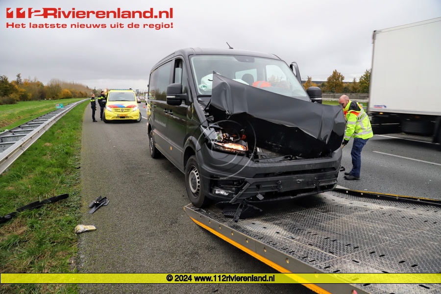 Ongeval op de A15