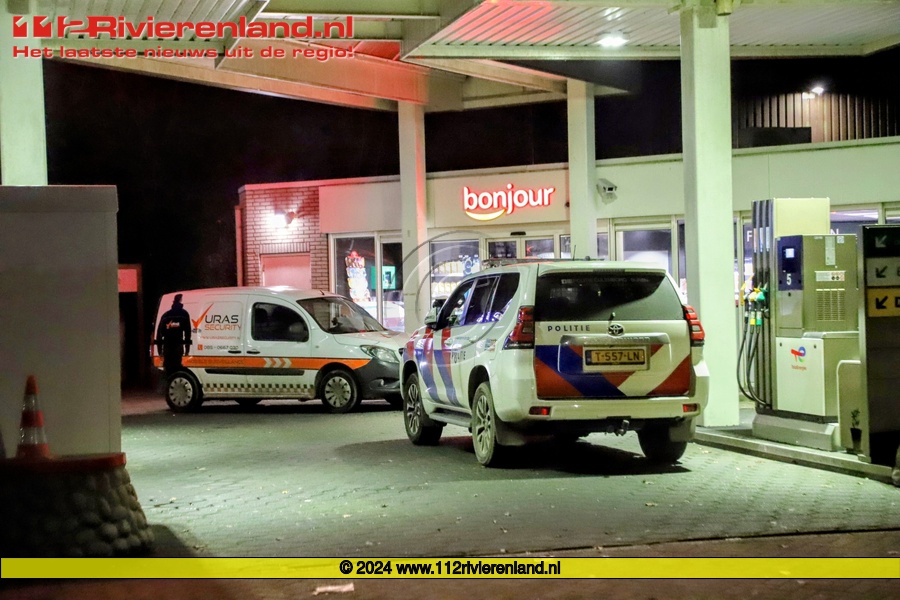 Overval tankstation aan de Bosmanskamp