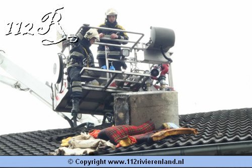 Kerkdriel - Woningbrand Antillenstraat