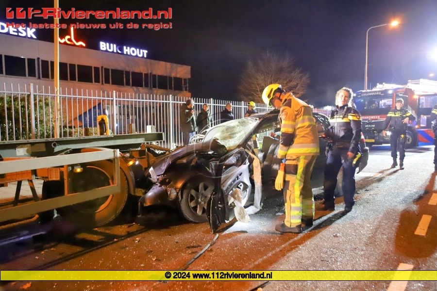 Ongeval aan de Parallelweg West