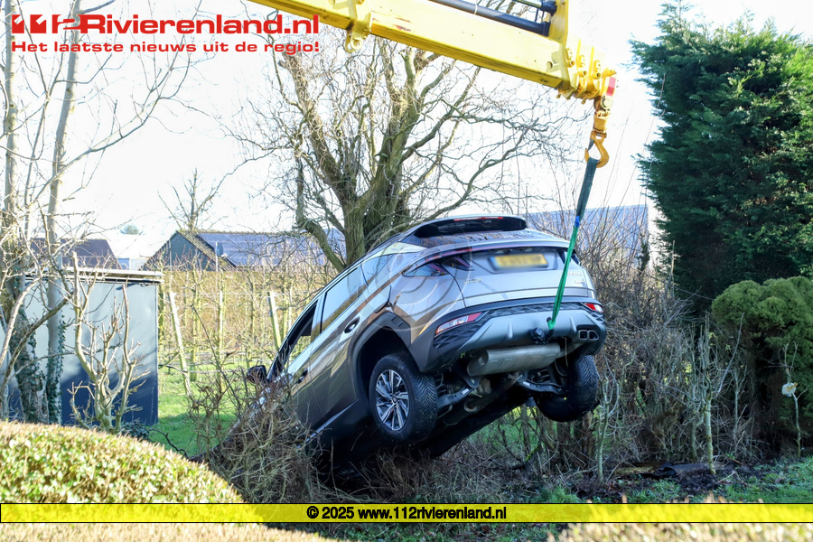 Bestuurder verliest de macht over het stuur