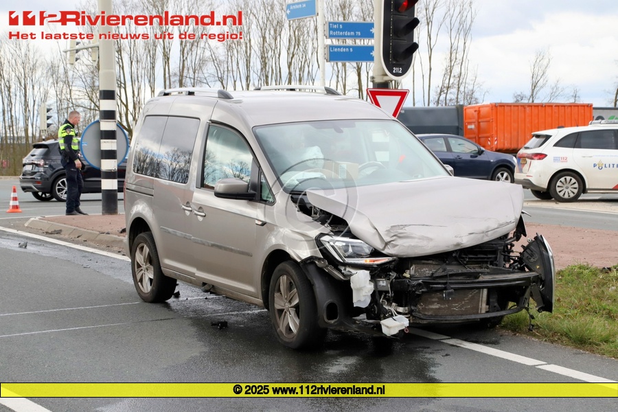 Ongeval geen gewonden veel schade