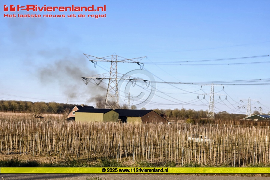 Brand bij Tennet blijkt afvalverbranding