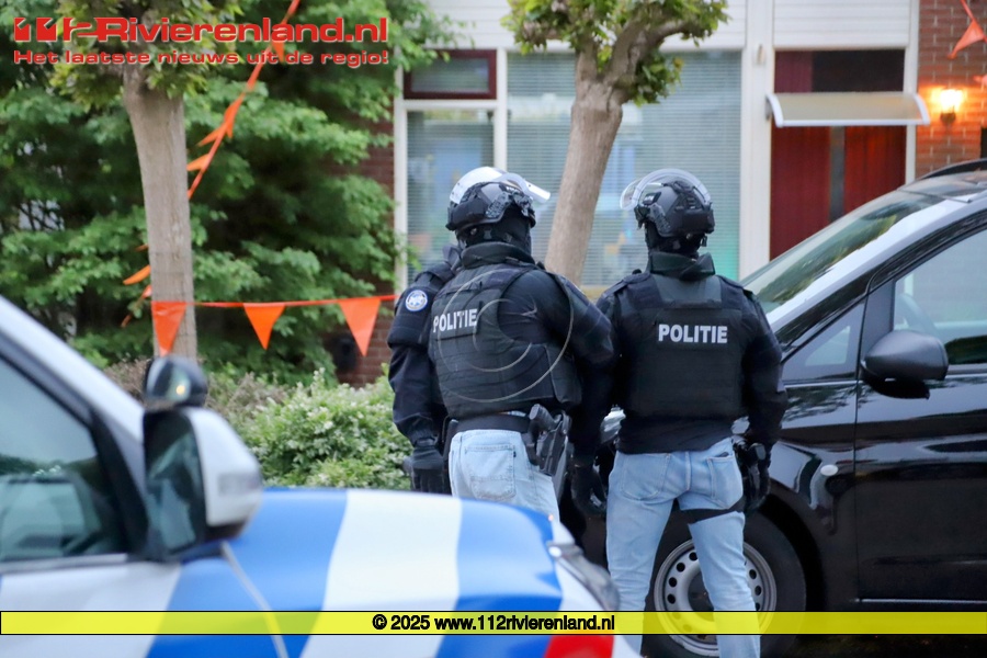 Speciale eenheid haalt man uit woning in