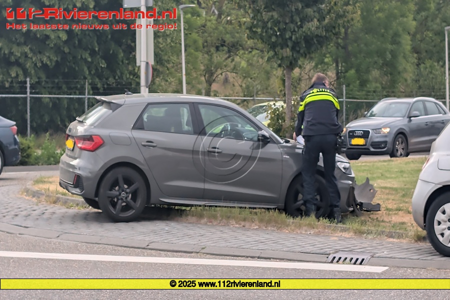 Ongeval op de Parallelweg west