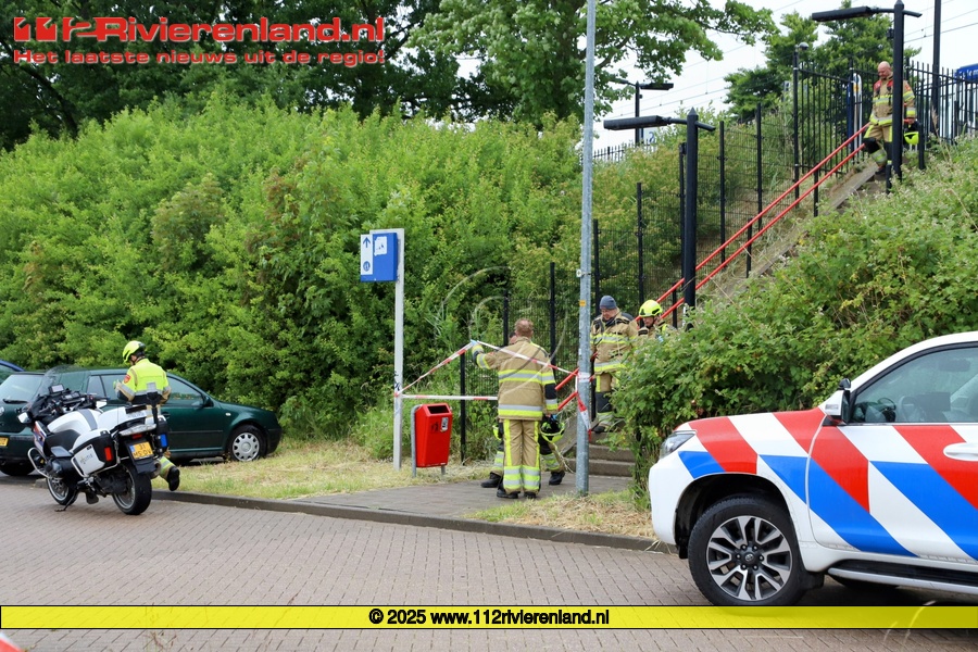 Ongeval op het station