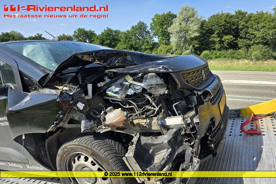 Vrouw raakt gewond bij ongeval op de N320