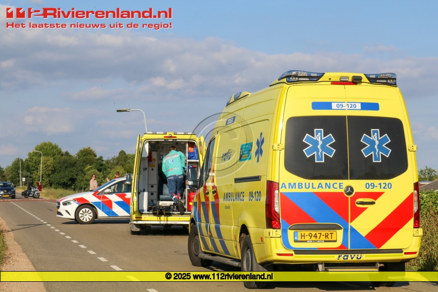 Ongeval wielrenner met personenauto