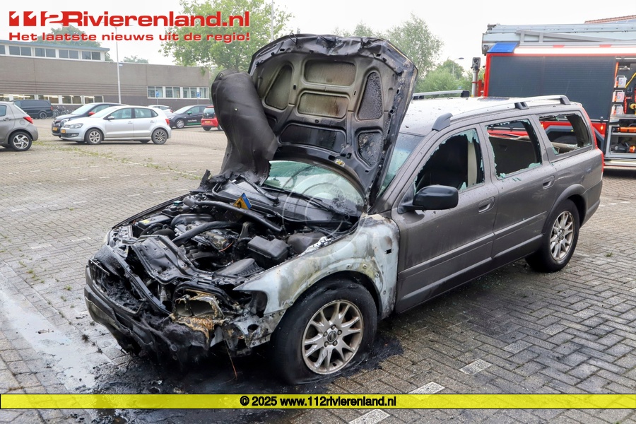 Auto brandstichter aangehouden