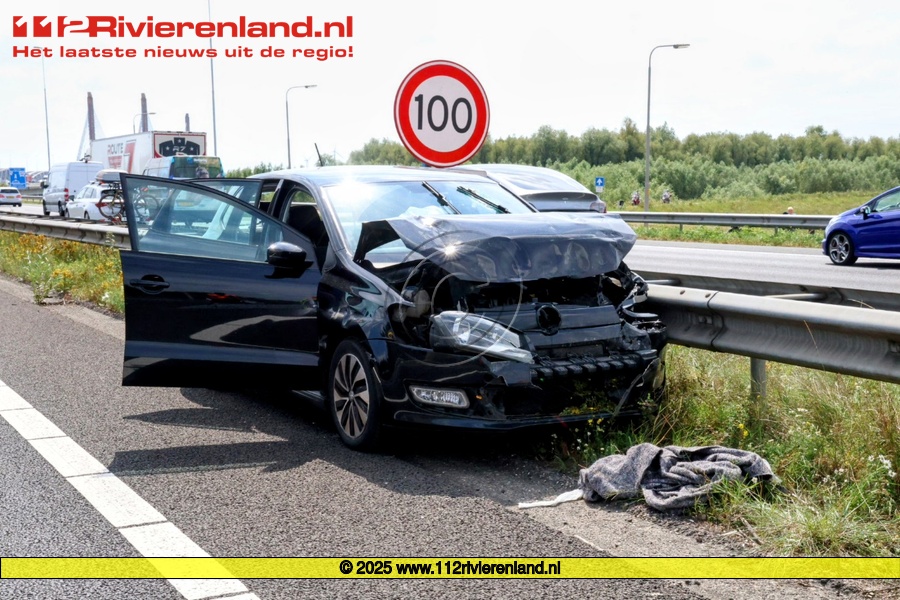 Gewonden bij ongeval A2