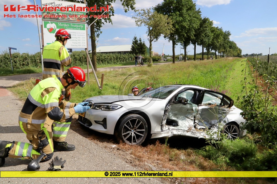 Twee zwaargewonden bij ongeval