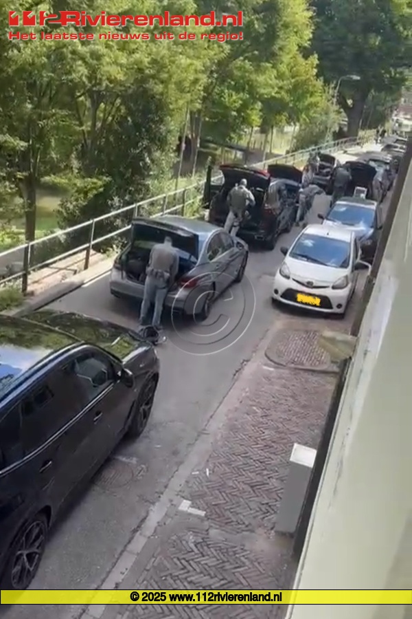 Arrestatieteam grijpt in aan de Oliemolenwal