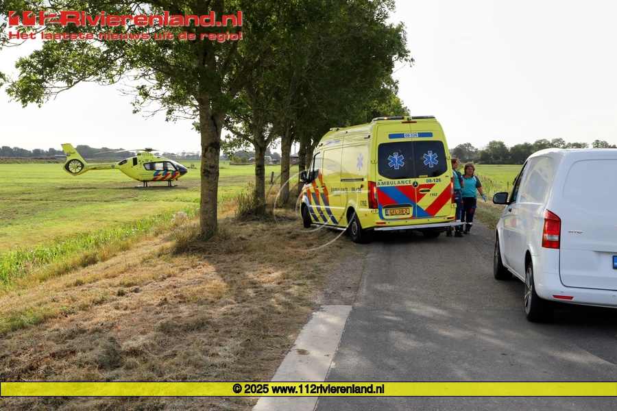 Ernstig ongeval op de Nieuwendijk