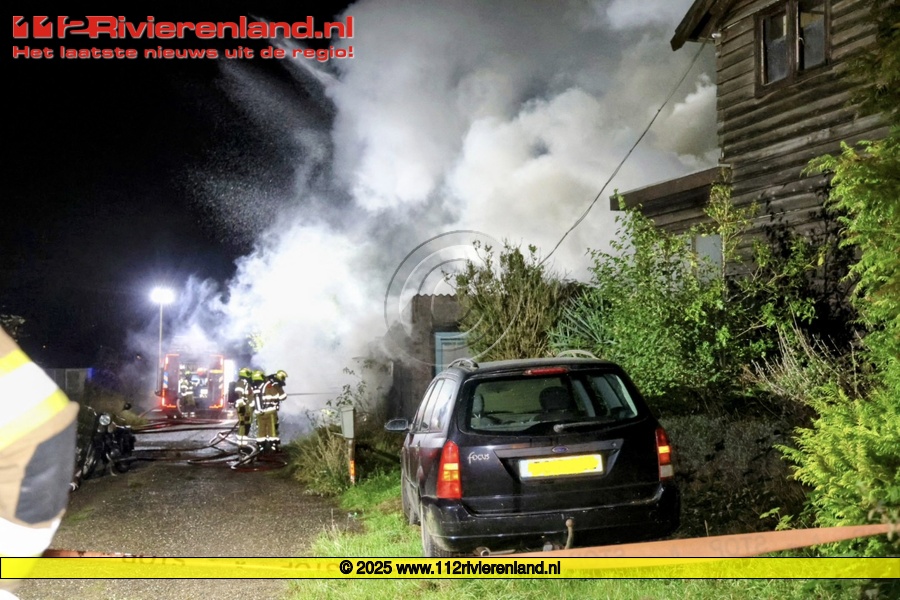 Brand aan de Marsdijk