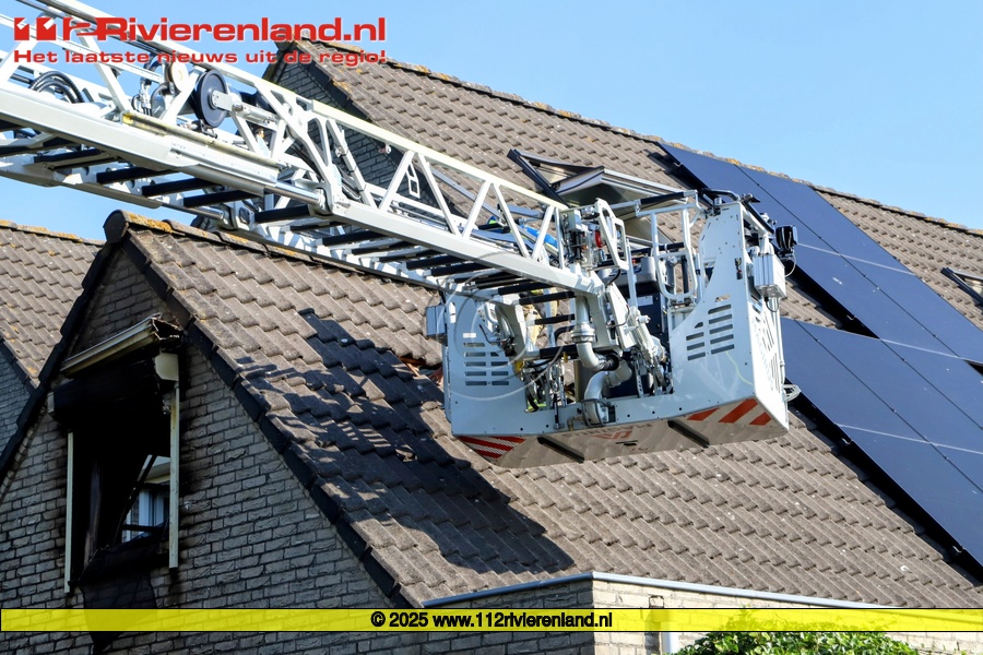 Veel schade bij woningbrand